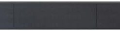Générique Meuble TV Flottant en Bois Massif léger et Luxueux avec Double tiroir pour Ranger Une Grande variété d'articles et s'adapter à Une Large Gamme d'applications (Noir, 150 x 20 x 24 cm)