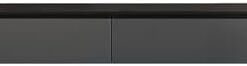 Meuble TV flottant, étagères TV flottantes avec porte et tiroirs, meuble TV mural brillant, console multimédia TV pour centre de divertissement mural, grand banc de rangement TV sous TV, pou