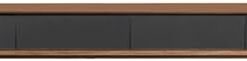Générique Meuble TV sur Pied en Bois Massif, Meuble de Divertissement avec tiroirs et Portes, Meuble Console TV Blanc avec Trou de Gestion des câbles, Console multimédia Moderne pour Salon (Couleur :