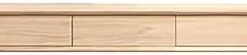Meuble TV flottant moderne Meuble TV en bois massif avec tiroirs de rangement Armoires de rangement Console multimédia Meuble TV flottant moderne Étagère console sous TV Meuble flottant pour