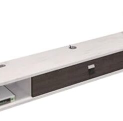 Meuble TV flottant moderne avec tiroirs, support TV mural de 55,1 pouces, console TV flottante avec rangement pour salon, chambre à coucher. Centre de divertissement mural. (Blanc cassé, 140