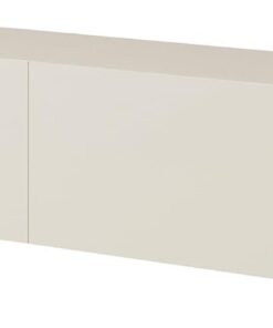 Selsey Meuble TV Armoire De Télévision 200 cm Suspendu Salle De Séjour Chambre À Coucher Gris Beige Bisira