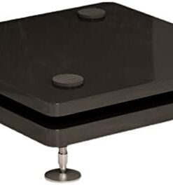 Support d'enceinte Antichoc avec Plateau pour Caisson de Basses, Coussinet Audio et kit de Pointes pour Home cinéma et moniteurs de Studio – Améliorez Votre expérience Audio !
