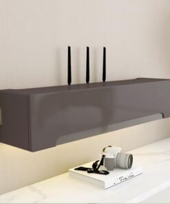 Générique Meuble TV Suspendu au Mur, Meuble TV pour Console multimédia avec Portes, Console de Divertissement Flottante, Console TV Murale, Meuble TV de Salon, étagères TV murales, Meuble Flottant