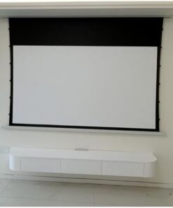 Générique Meuble TV Mural, Console multimédia de Divertissement pour Salon et Chambre à Coucher, Grandes étagères TV flottantes avec Porte et tiroirs (160 cm)