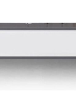 Meuble TV flottant avec porte à rabat Meuble tv suspendu en bois massif Meuble tv moderne avec tiroir, meuble TV flottant mural meuble tv chambre console multimédia meuble TV pour salon.(Gray+W,120x24