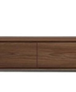 Étagère TV Murale Meuble TV Simple sur Pied for Chambre à Coucher avec 2 tiroirs et Compartiments de Rangement