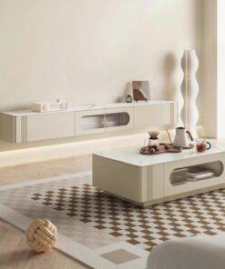Meuble TV suspendu, meuble TV mural, meuble TV, meuble TV flottant en bois, étagère audio/vidéo murale à usage domestique, table console multimédia avec rangement, centre de divertissement m