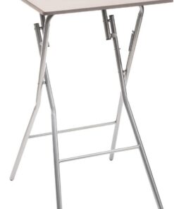Five - Table de Bar Pliante Taupe 60 x 60 cm