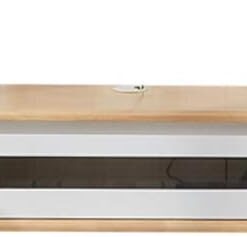 Meuble TV flottant, console multimédia murale, console de divertissement multimédia flottante, peut stocker des routeurs, des lecteurs multimédias, etc., petite zone, convient pour le salon, la