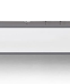Meuble TV Flottant Étagères TV Murales Console Multimédia TV Étagères flottantes avec portes et tiroirs Routeur Étagère de Rangement Convient pour le salon et la chambre à coucher(Gray+white,12