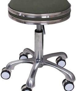 MU Tabouret de Bar/Tabouret de Travail, 360 ° Tourné de Chaise D'Ordinateur Multifonctions Multifonctions de Salon de Salon de Salon 40-60Cm Tabouret Rond 2 Styles,A