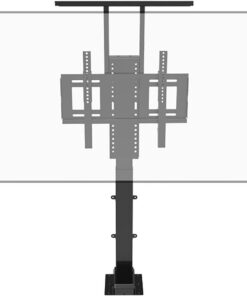 Support TV réglable - pour téléviseurs électriques de 42 à 65 Pouces - Support TV électrique télescopique - Peut être dissimulé dans Un Meuble