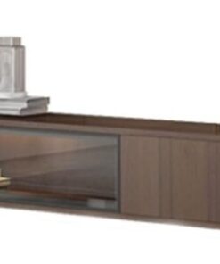 Meuble TV Meuble TV for chambre à coucher, salon, meuble TV mural flottant en bois avec meuble de rangement for sous-téléviseur, meuble TV moderne, étagère avec grand rangement Meuble pour téléviseur