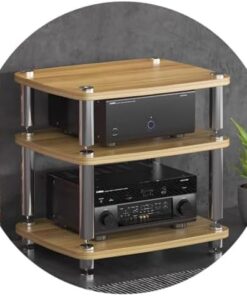 AV ShelfHIFI Armoire audio pour tourne-disque, étagère amplificateur, étagère pour équipement