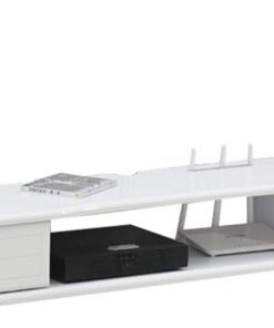 Meuble TV Flottant, Console multimédia Murale, Console de Divertissement multimédia Flottante, en Bois Massif, Peut Stocker des routeurs, des lecteurs multimédias, etc, Convient pour Un Petit