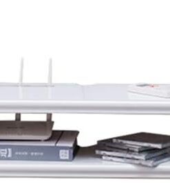Meuble TV Flottant, Console multimédia Murale, Console de Divertissement multimédia Flottante, Peut Stocker des routeurs, des lecteurs multimédias, etc., Convient pour Chambre/Salon/Bureau,