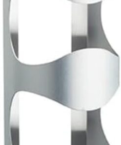 Bar Craft Casier mural en inox pour 4 bouteilles 45 x 11 x 10 cm