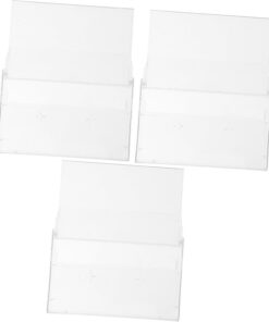 Zerodeko Boîte de Rangement pour Cassettes Audio en Abs, Lot de 3 Pièces, Design Compact Fixation Sécurisée, Organise Vos Cassettes Facilement la Maison