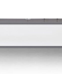 Meuble TV Flottant en Bois avec tiroirs et Gestion des câbles, Centre de Divertissement Moderne, étagère Murale pour Console multimédia, unité de Rangement TV Blanche pour Salon (200 x 24 x