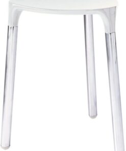 Gedy - Tabouret Plastic Blanc SGABELLI - Gedy - G-21720200000