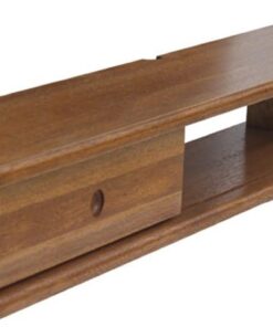 Support TV flottant Meuble TV mural avec portes coulissantes Console multimédia de divertissement à gauche et à droite Banc TV de rangement 63'' pour salon Étagère audio-vidéo Étagère d'armo