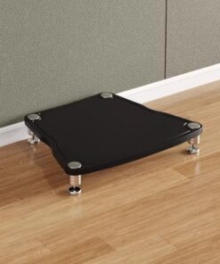 Support multimédia AV Noir étagère d'angle pour Tourne-Disque - Support CD Organisateur de Composants stéréo de Divertissement - Supports de Console de Jeux vidéo à 1 2 3 4 Niveaux pour la m