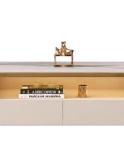 Meuble TV Table Basse Moderne et Simple en Ardoise, Combinaison de Meuble TV Domestique, Meuble TV léger de Luxe, Petit Appartement, Meuble de Sol en Bois Massif Meuble pour téléviseur