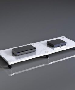 Étagère de jeu audio pour salon, construction robuste, idéale pour les appareils vidéo et audio, convient pour les projecteurs et les consoles de jeux
