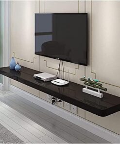 Générique Meuble TV Flottant pour Salon | Meuble TV Mural avec Console multimédia | Meubles TV muraux pour Salle de Divertissement et Bureau