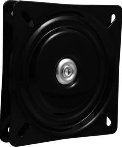 ULTECHNOVO Mécanisme Pivotant Robuste en Fer Noir pour Tabouret de Bar 7 Pouces, Stable et Résistant aux Déformations, pour Chaise de Bureau et Meubles