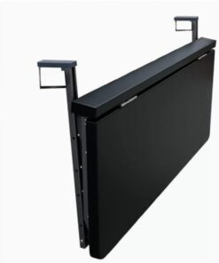 WBWAPA Support de Plante de Balustrade, Table de Bar de Petit-déjeuner, Bureau Mural, Bureau Pliable pour Meubles de Balcon, Table de Balcon, Bureau Mural, Bureau Pliant, Bureau Flottant,