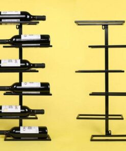 MU Porte-Bouteilles de vin, Porte-gobelet Suspendu, Porte-gobelets pour Meubles, Porte-Bouteilles de vin, Ornements muraux, décoration de vin, Porte-Bouteilles de vin,3#
