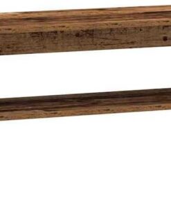 XJBTBA Meuble TV Buffet - 100x40x40 cm Bois d'ingénierie Marron - Grand Rangement, pour Salon/Chambre