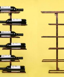 MU Porte-Bouteilles de vin, Porte-gobelet Suspendu, Porte-gobelets pour Meubles, Porte-Bouteilles de vin, Ornements muraux, décoration de vin, Porte-Bouteilles de vin,4#