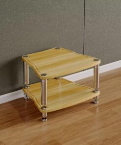 Support de Composants Audio Robuste, Support multimédia, Support multimédia Audio/vidéo, 1 2 3 4 Couches d'affichage, récepteur stéréo pour Tourne-Disque, Support de Composants stéréo pour X