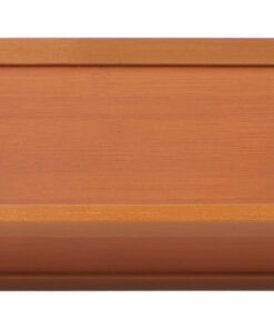 Ciieeo Étagère Design Incliné en Bambou et CD Marron de Rangement pour Vinyles Gain de Place pour Bureau ou Studio Audio Professionnel