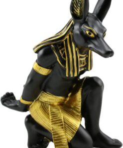 OUNONA 2pièces Casier à Bouteilles de Vin Résine Créatif Design Anubis pour Rangement de Bouteilles pour Maison ou Bar