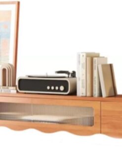 Meuble TV Meuble TV flottant for la maison, centre de divertissement mural et étagère d'armoire, console TV avec étagère de rangement for TV for chambre à coucher, salon Meuble pour téléviseur