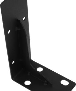 Angoily Support Mural TV Support Mural pour Téléviseur en Acier Laminé à Froid Noir 50kg Stable Gain de Place pour Meuble TV Armoire et Étagère