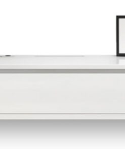 Meuble TV flottant avec 2 tiroirs pour petits appartements, console multimédia murale, étagère de rangement moderne pour dessous de TV