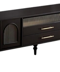Meuble TV Meuble de Rangement cloisonné de Grande capacité Meuble TV Salon sur Pied Meuble TV de 1,8 mètre avec Pieds d'armoire en Bois Massif Meuble pour téléviseur