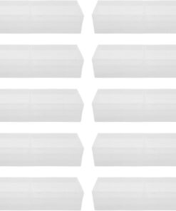 Toyvian Lot de 10 Porte-Cassettes Transparents en PP Semi-Transparents, Étuis de Protection pour Cassettes Audio, Rangement Vintage Multifonctionnel pour Collectionneurs et Organisation