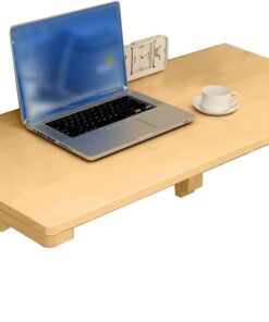 Table à Manger Murale à abattant (70 cm) - Table de Bar Pliante avec Poste de Travail Rabattable - Idéale pour Les Petits espaces