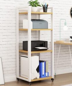 AV ShelfAV - Meuble stéréo - Étagère audio-vidéo - Étagère moderne pour jeux vidéo - Support de divertissement - Rack Hifi - Pour les petits espaces, le salon, l'enregistrement R