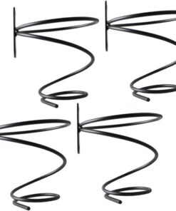Ciieeo Lot De 4 Casiers À Vin Muraux En Fer Pour Bar Présentoir À Bouteilles De Vin Support De Rangement Mural Pour Bouteilles De Vin Design Contemporain