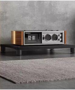 Générique Support Audio à 1/2/3/4 Niveaux, Support multimédia pour Tour AV, étagère pour équipement électronique, Armoire à Composants Moderne Noire, Supports et Supports stéréo, étagères Audio-vidéo