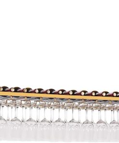 Unité de Bar Suspendue au Plafond, étagères à vin suspendues, étagère de décoration de Plafond, Supports de Bouteilles de vin réglables, Support de Rangement pour gobelets pour Bar