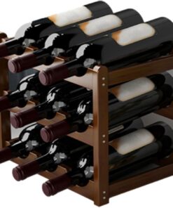 Étagère Flottante pour Bouteilles d'alcool, idéale pour Le Rangement du Whisky et du vin, idéale pour la Cuisine, Le Bar, la Salle à Manger ou Le Salon.
