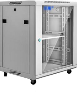 Meuble HiFi, Meuble Rack Audio avec Verre trempé, Meuble stéréo, Dissipation Thermique Pratique, Meuble Audio Vidéo en Acier laminé à Froid(Wit)